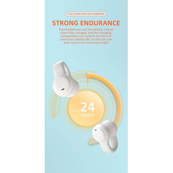 Sport Meeting Running Headset Bone Conduction Wireless Earphones with LED Display