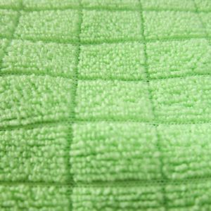 Buy cheap White 100% polyester tea towel weft grid towel from wholesalers