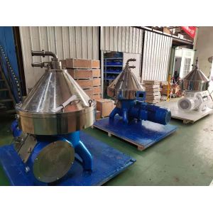 High Speed Dairy Milk Clarifier Disc Stack Separator Centrifuge