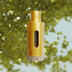 Drilling Marble Tile Cemaric M14 Brazed Diamond Hole Saw 90mm