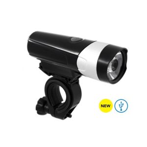 Buy cheap IP44 Waterproof Led Bicycle Headlight With 6 Watt White LED 300Lm Luminance from wholesalers