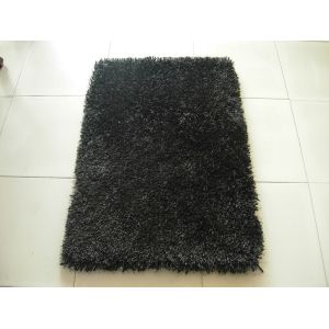 Buy cheap Plain Polyester Silk Mixed With Microfiber 1800G/SQM Shaggy Carpet from wholesalers