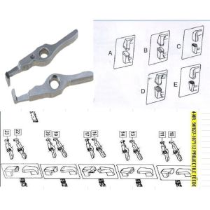 Buy cheap Projectile Feeder Projectile Loom Parts Upper Lower Gripper from wholesalers