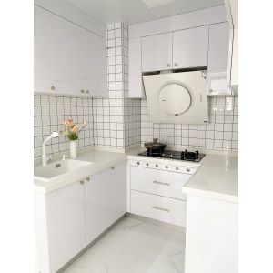 Buy cheap Laminated Modular Kitchen Cupboard Cabinet Set Home Furniture from wholesalers