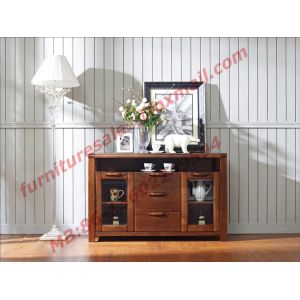 Buy cheap Solid Wooden Dining Side Cabinet in Buffets & Sideboards from wholesalers