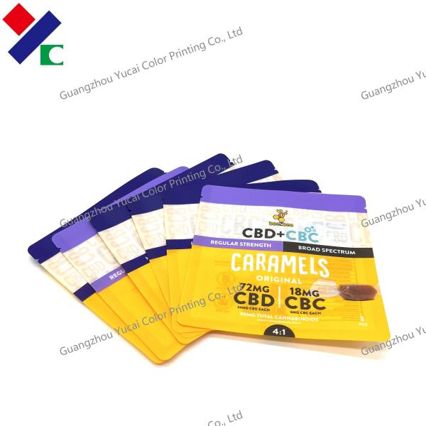 Quality Metallic Foil Aluminum Snack Sachet Packaging Pouches Dried Fruit for sale