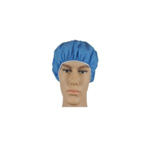 Non Irritating Disposable Head Covers , Disposable Operating Room Hats Single