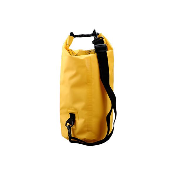 Bbq / Adventure Yellow Roll Up Dry Bags Silk Screen Printing Eco Friendly