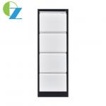 Buy cheap Lockable Office Lateral File Cabinets Hanging 4 Drawer Document Cabinet Metal from wholesalers