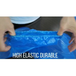 China S&J Thickened Boot Cover Disposable Boot Cover PE PP CPE Disposable Boot Cover on sale