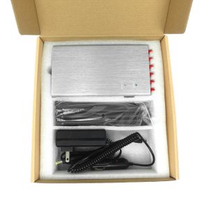 Buy cheap Handheld 12 Antennas Cell Phone Signal Jammer Exterior Aluminum Alloy Shell from wholesalers