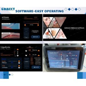 Buy cheap 1470nm 980nm Fiber Cutting Hemorrhoid Laser Treating Proctology Surgical Laser Machine Liposuction Endolift Laser from wholesalers