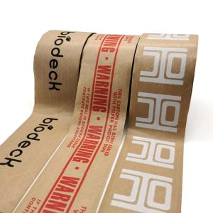 Buy cheap Printed Self Adhesive Kraft Tape Gummed Water Activated  Tape from wholesalers
