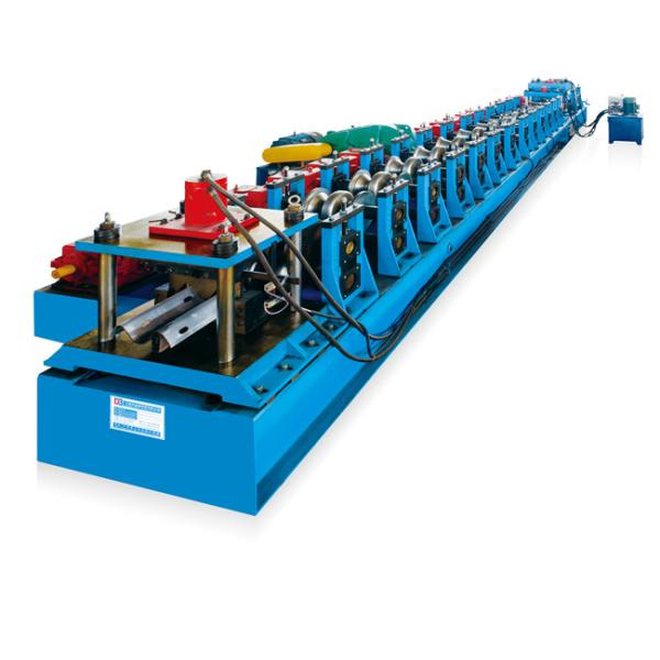 Buy cheap Two Waves Or Three Waves Guardrail Roll Forming Machine With PLC Control For Color Steel from wholesalers