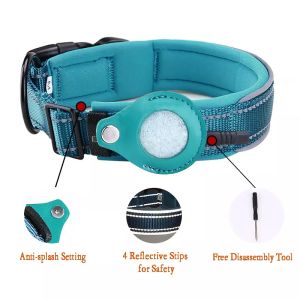 Buy cheap New Classic Customizable Prevent Pet Loss Durable Positioning Pet Collar from wholesalers