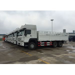 Buy cheap Commercial Cargo Vans 25 - 30 Tons LHD / RHD Euro 2 266 - 371HP Lorry Vehicle from wholesalers