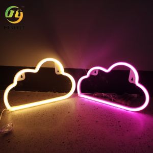 Buy cheap LED Cloud Neon Modeling Lights Color Lights Creative Room Hanging Wall Decorative Lights from wholesalers
