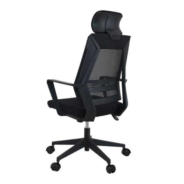 Quality Smooth Ergonomic Desk Chair Polyester Mesh Ergonomic Conference Room Chairs for sale