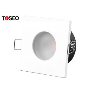 Buy cheap Square Waterproof Gu10 Recessed Ceiling Downlight 83x83mm Size from wholesalers