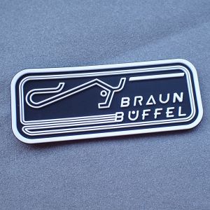 Buy cheap Multi Shape Seal Size ODM Rubber Clothing Labels from wholesalers