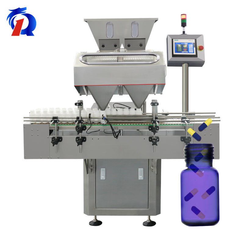Buy cheap Three Level Dual - Channel 24 - Track Electronic tablet Counting and bottling Machine from wholesalers