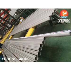 ASTM A249 TP304 Stainless Steel Welded Tube For Heat Exchanger Tube/ Condenser