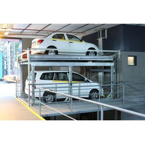 Buy cheap Vertical Structure  Elevated Car Parking System With 2000kg Loading Capacity from wholesalers