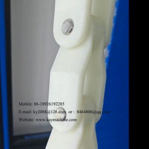 Buy cheap PVDF Plastic Conveyor Plastic Roller Chain PC40 Double Row Chain RS50P Full PP Chain Flat Plate Chain Engineering Plastic Roller Chain Plastic Chain China manufacturer factory producer from wholesalers