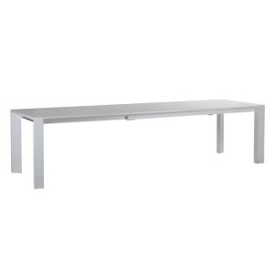 Buy cheap white extendable 3.5m 10 seater rectangle table furniture from wholesalers