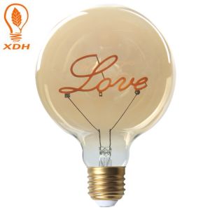 Buy cheap Dimmable 3000k Edison Bulb LED G125 E27 Filament Globe from wholesalers