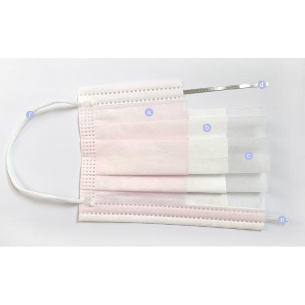 S&J Double Bands Face Mask BFE99 High Quality Nonwoven Surgical Using Disposable Medical Up Down Dual Bands Face Mask