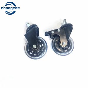 Buy cheap Smooth And Efficient 50mm Turnable PU Caster Wheels With Ball Bearing from wholesalers