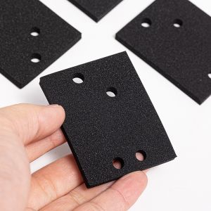 Buy cheap Customizable Flame Retardant CR / EPDM Foam 1.5 G/cm3 Density 0.5-50mm Thickness from wholesalers