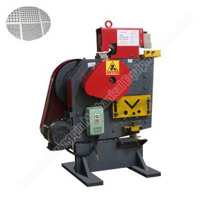 Buy cheap Iron Worker For Punching Hydraulic Worker Cutting And Punching Machine Angles from wholesalers