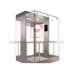 Buy cheap Sightseeing Passenger Elevator Lift Panoramic Observation Glass Elevator from wholesalers