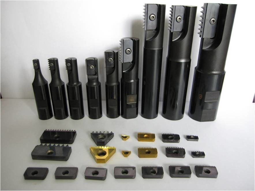 Buy cheap Black Threaded Tube Inserts Indexable Standard Threading Inserts from wholesalers