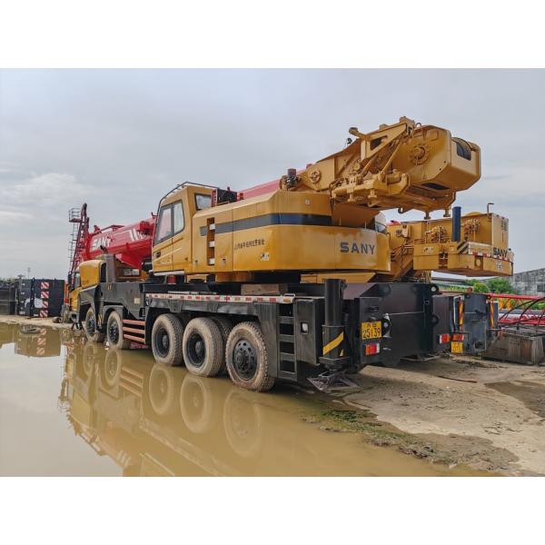 All-Terrain 125ton Mobile Crane Construction Machinery Used Truck Crane Lifting Equipment Heavy Equipment