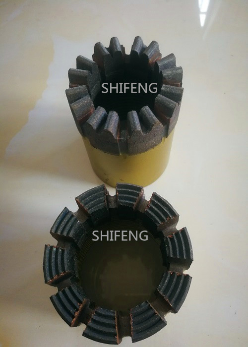 Quality 75mm OD NQ Core Bit For Granite , Hollow Core Diamond Drill Bits Standard Sizes for sale Buy cheap 75mm OD NQ Core Bit For Granite , Hollow Core Diamond Drill Bits Standard Sizes product