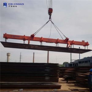 80 Degrees Electromagnetic Lifter , ISO9001 500kg Magnetic Lifting Clamp