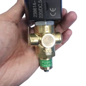 Buy cheap Manual EFHT8320G178MO 1.0MPa Brass Solenoid Valve from wholesalers