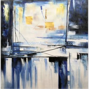 China Handmade Abstract Canvas Painting Thick Acrylic Oil Wall Art Paintings on sale