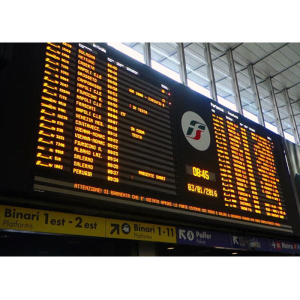 Buy cheap Yaham Electronic Airport Flight Information Screen Installed At Station Entrance from wholesalers