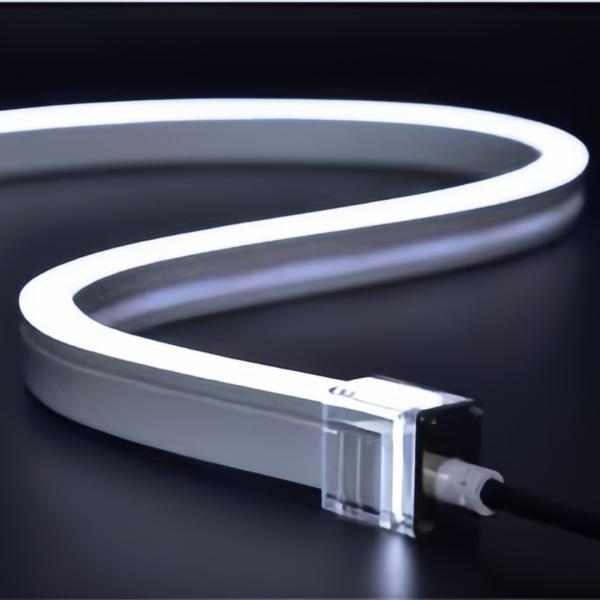 Quality 24V Wide Angle Illumination Side Bend LED Strip Flexible LED Neon Strips With Pull Resistant Ring for sale