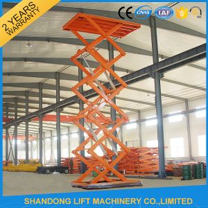 Hot Galvanizing Fixed Hydraulic Cargo Lift