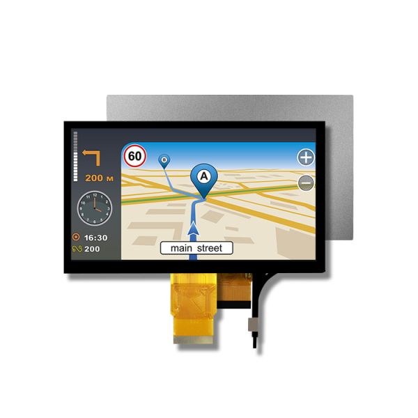 Quality Polcd 7 Inch 800*480 Resolution 50 Pin RGB Screen 7" Capacitive Touch TFT Display For Industrial Medical for sale