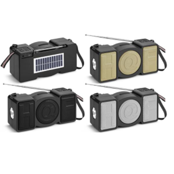 Buy cheap ETEK 78mm 20W Speaker With ABS+Iron Mesh Construction USB/TF/FM 7-section Antenna LED Flashlight BT TWS Solar Panel 1W from wholesalers