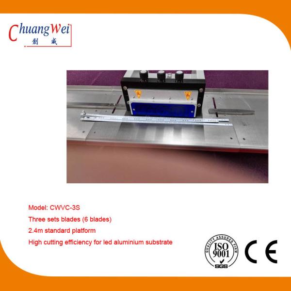 Buy cheap Auto Six Blades V - Cut PCB Separator For Aluminium Cutting With Plastic Cover from wholesalers