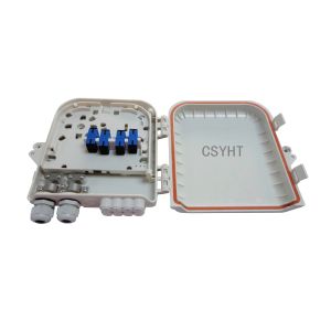 Buy cheap 8 Fibers FTTH Fiber Optic Terminal Box ABS Plastic OTB-0208 Series Industry Standard from wholesalers
