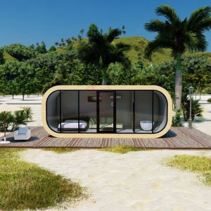 Buy cheap Modern Design Style Luxury Eco Space Capsule Prefab House for Office Pod in Australia from wholesalers