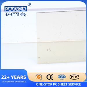 Buy cheap 4mm 6mm 8mm Polycarbonate Solid Sheet PC Solid Sheet with 50 Micron UV Coating and Flame Retardant B1 from wholesalers